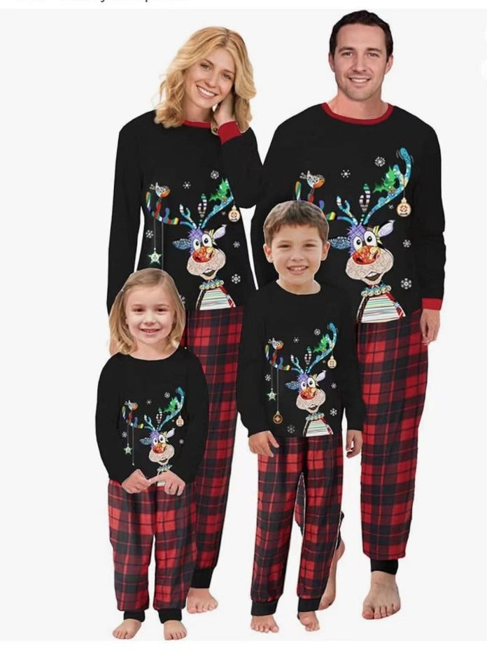 Family Matching Christmas Pajamas Set