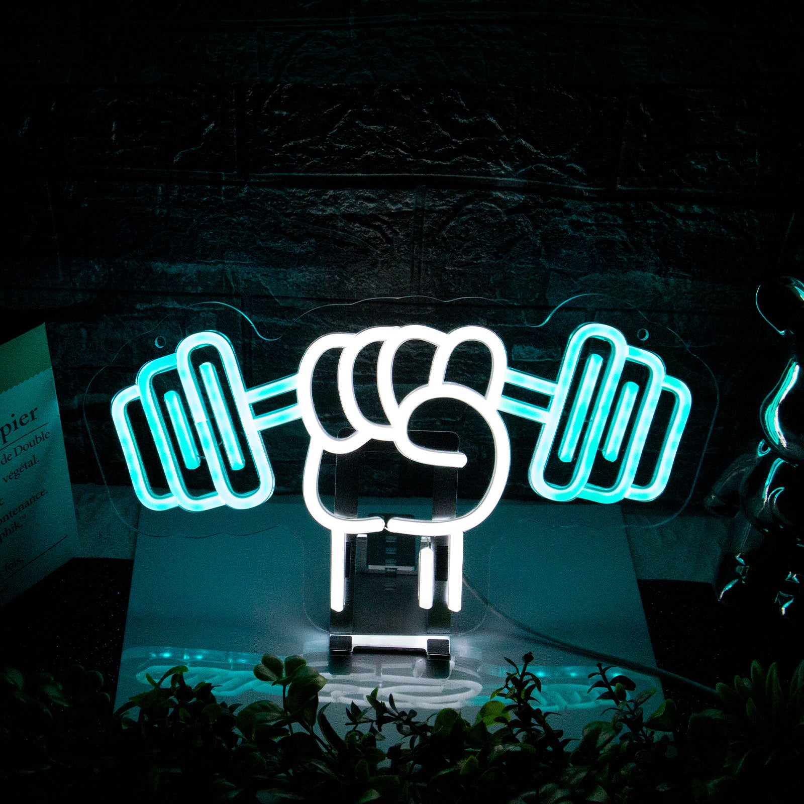Weightlifting LED Neon Sign
