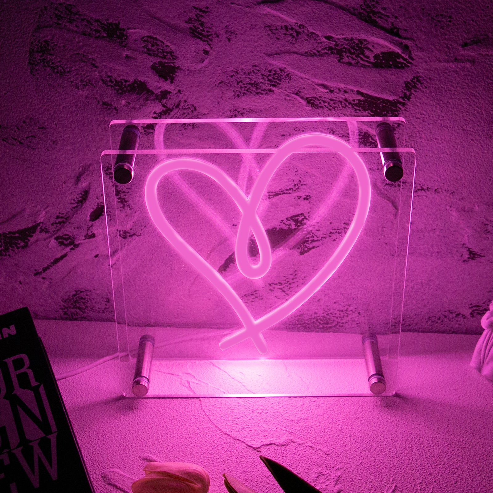 Desk LED Neon Sign