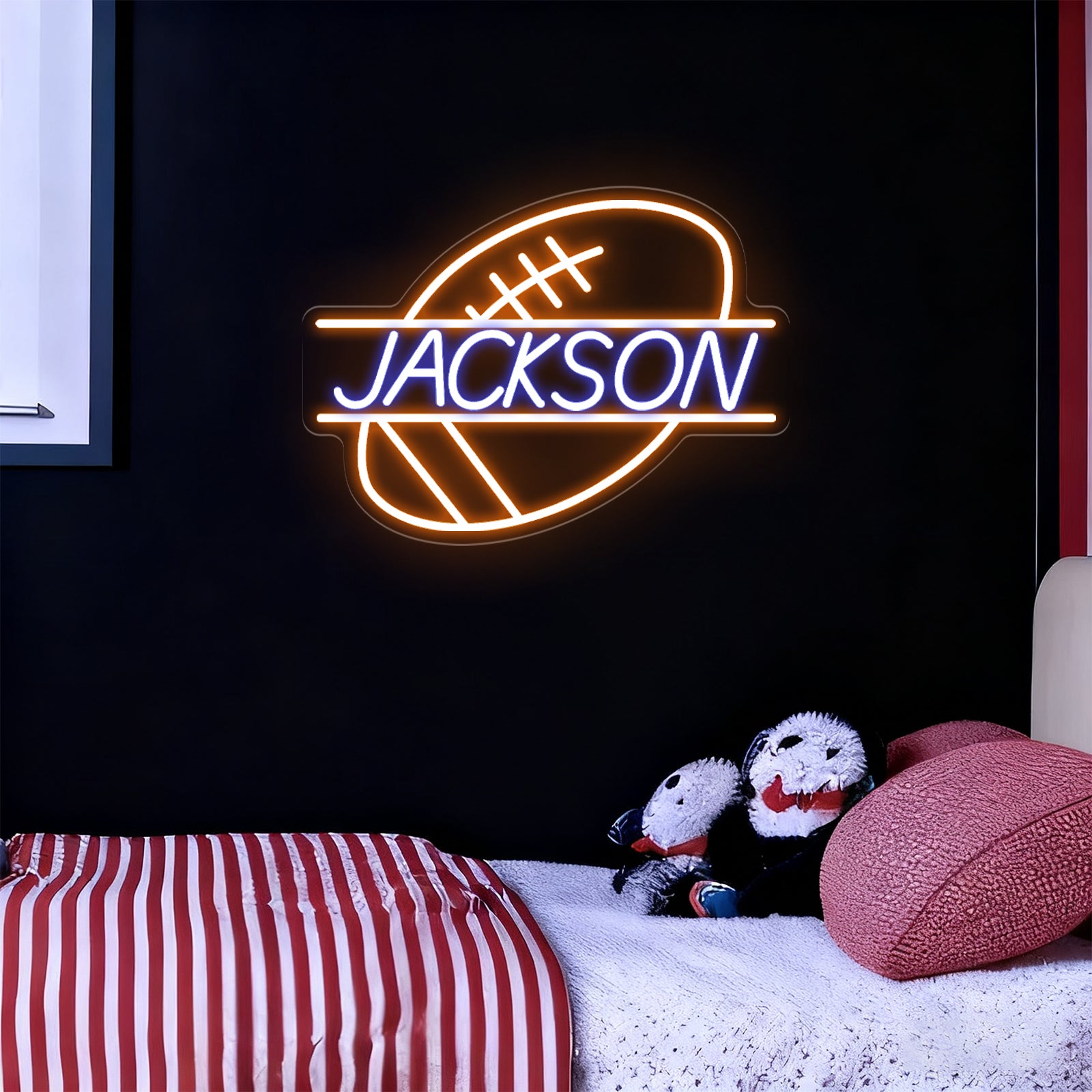 Custom Football Neon Sign