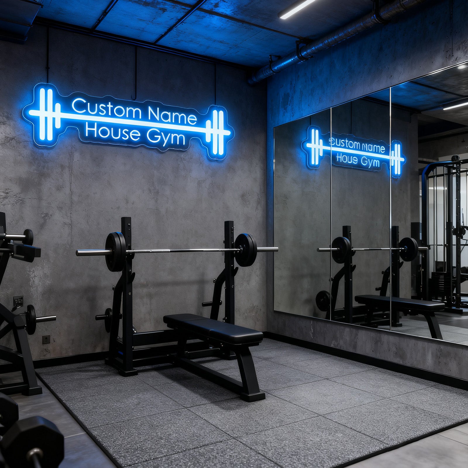 Custom Name House Gym Neon Sign