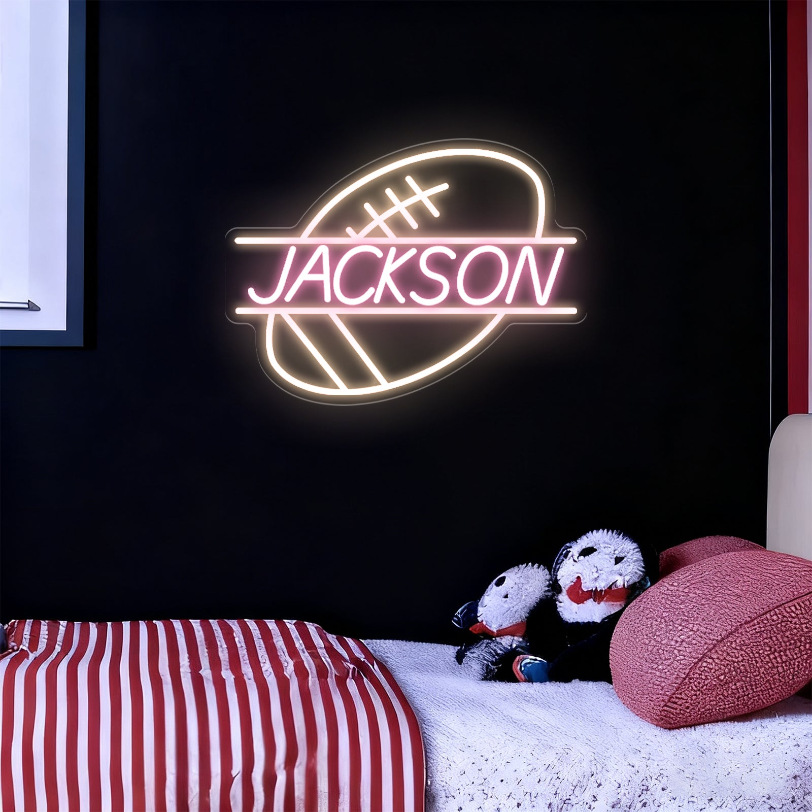 Custom Football Neon Sign