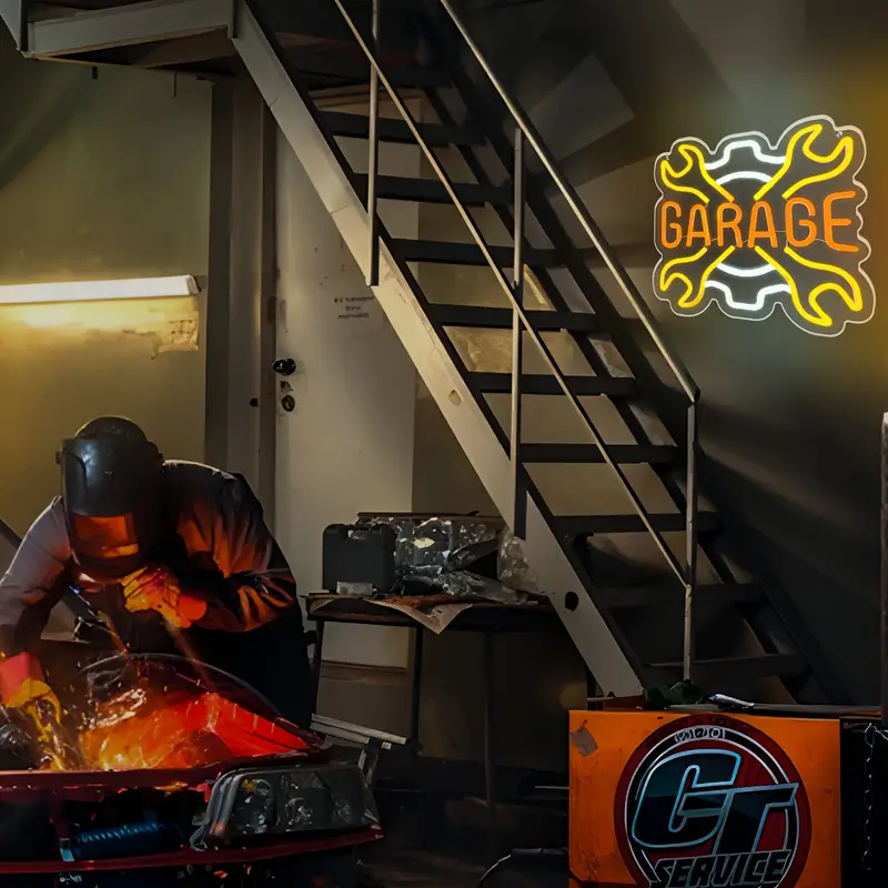 Wrench LED Neon Sign