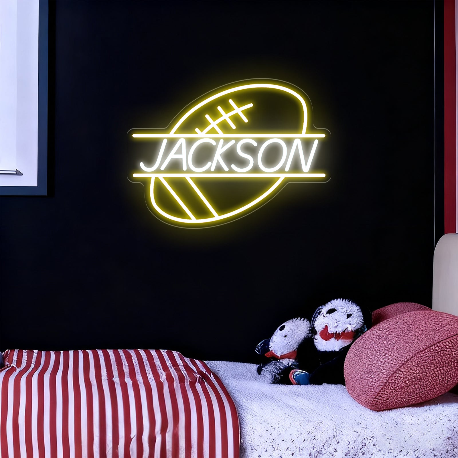 Custom Football Neon Sign