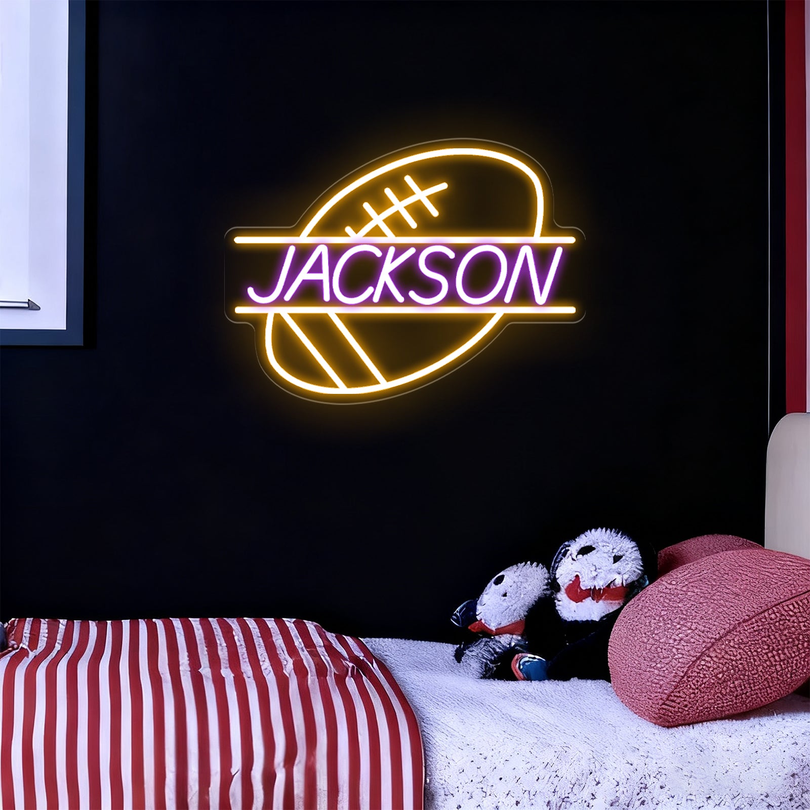 Custom Football Neon Sign