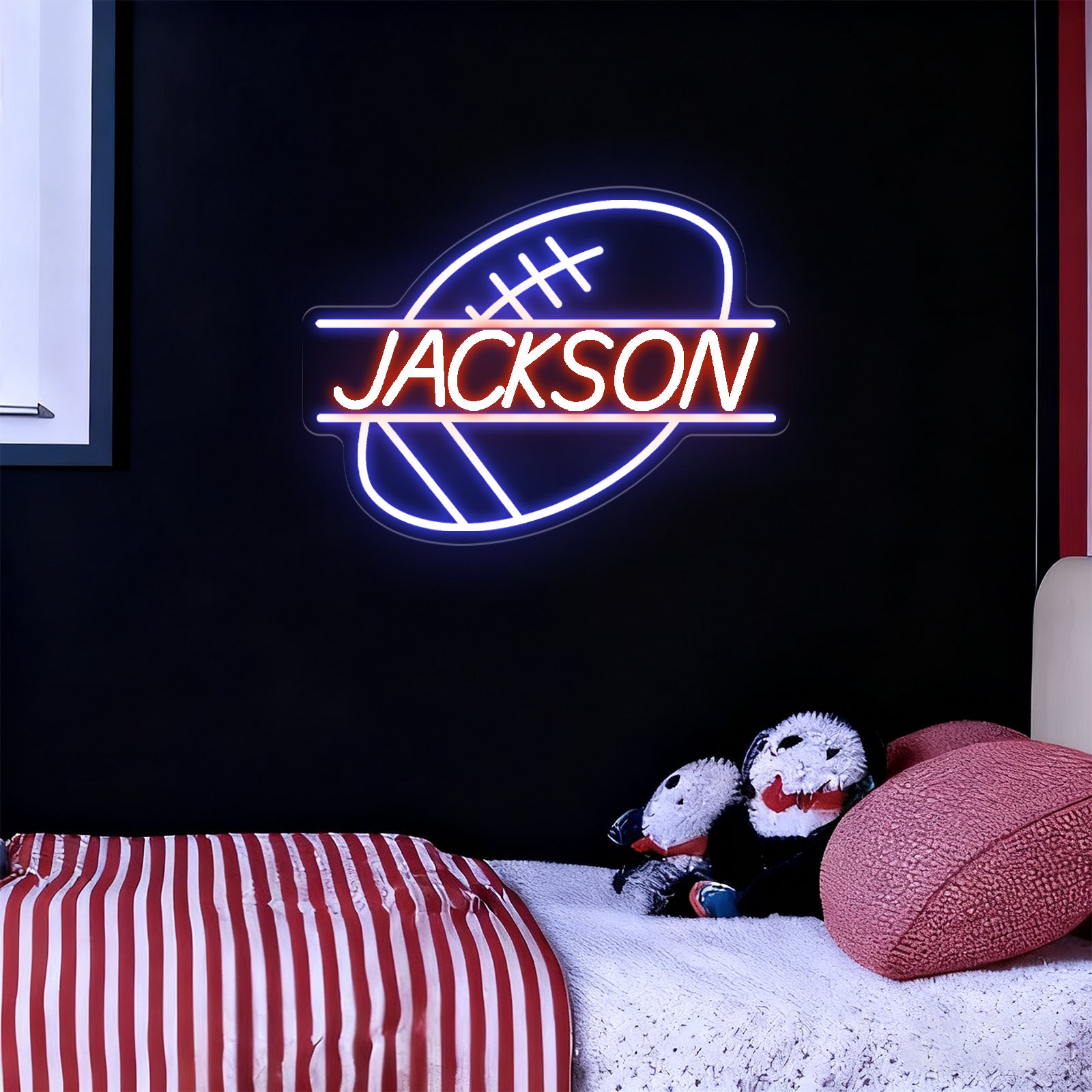 Custom Football Neon Sign