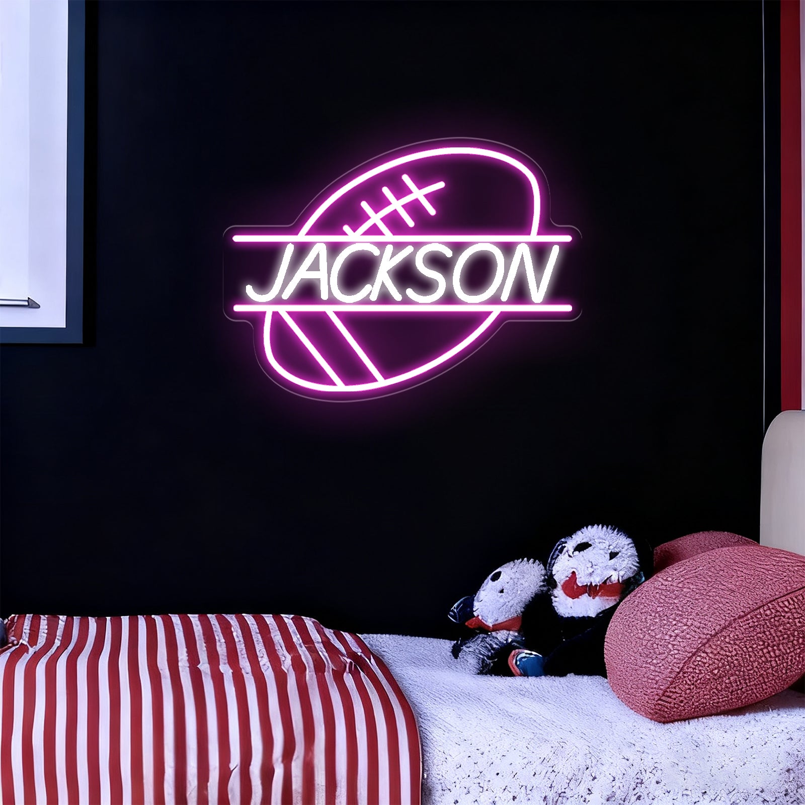 Custom Football Neon Sign