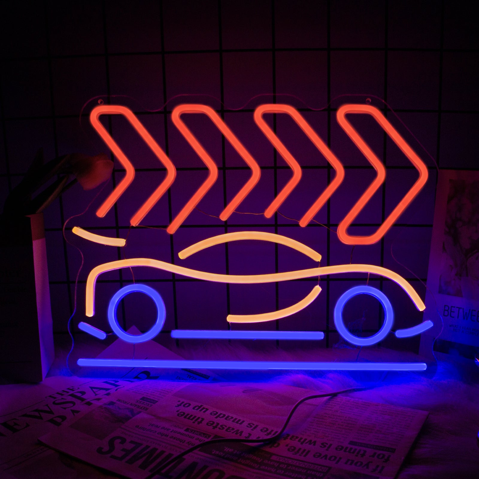 Car Arrow LED Neon Sign