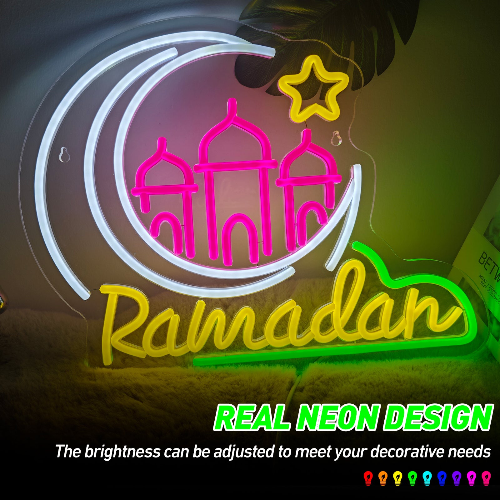 Ramadan Castle LED Neon Sign