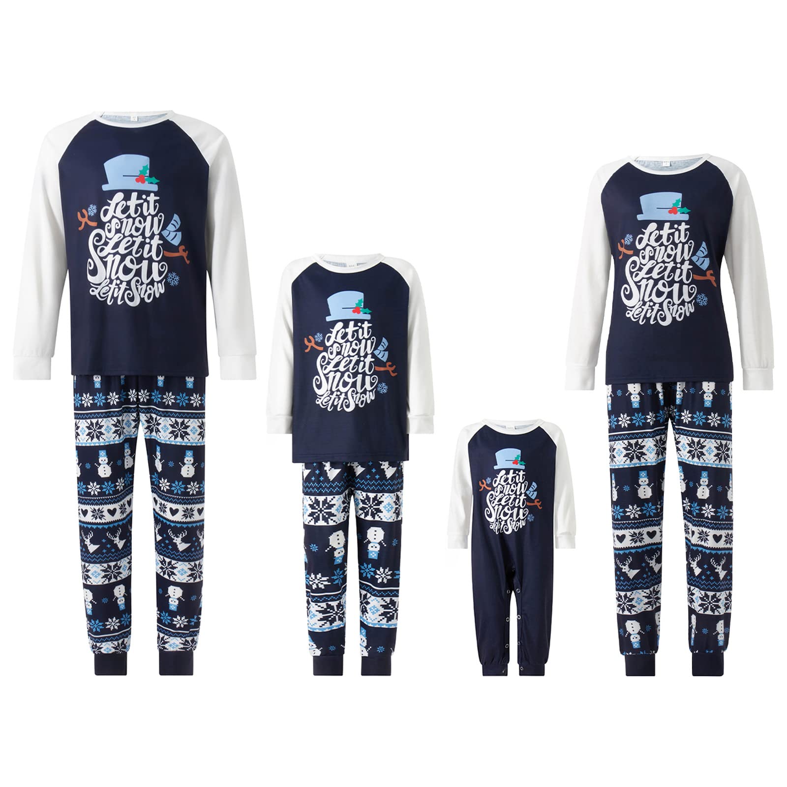Family Matching Christmas Pajamas Set