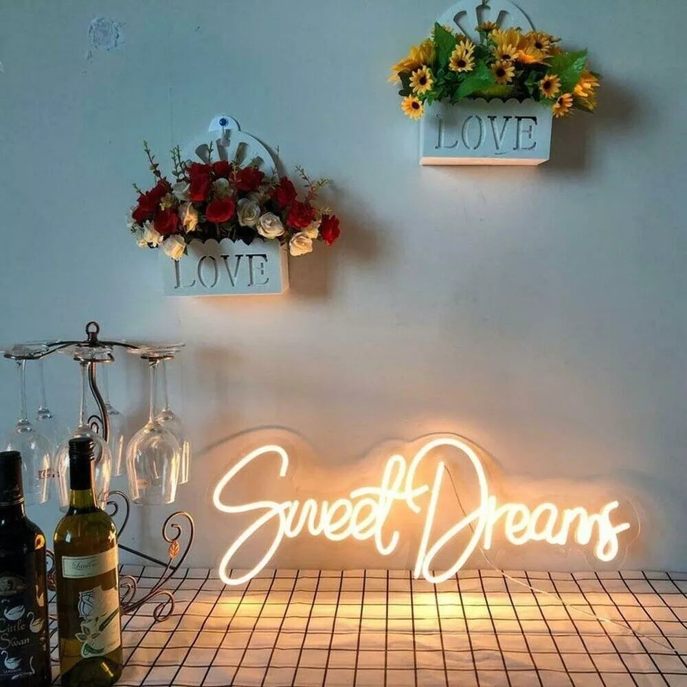 Sweat Dreams LED Neon Sign