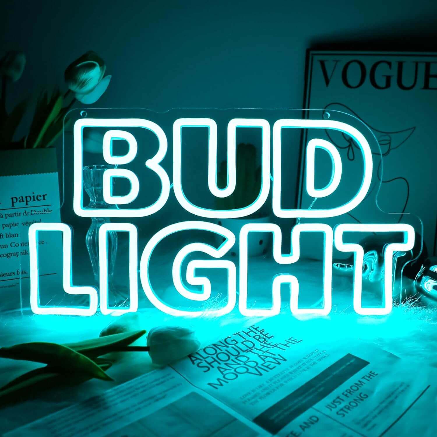 UponRay Bud Light Neon Sign