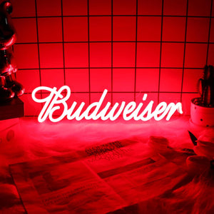 UponRay Budweiser neon light