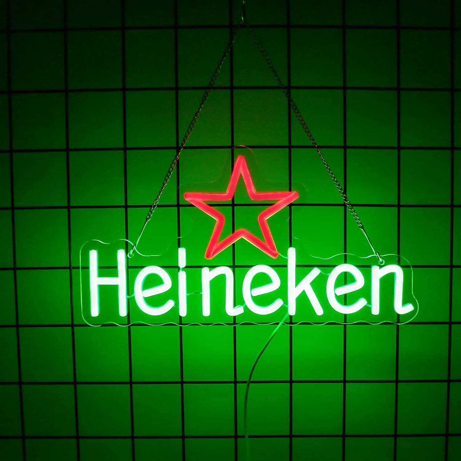 UponRay Heineken Light Neon Sign