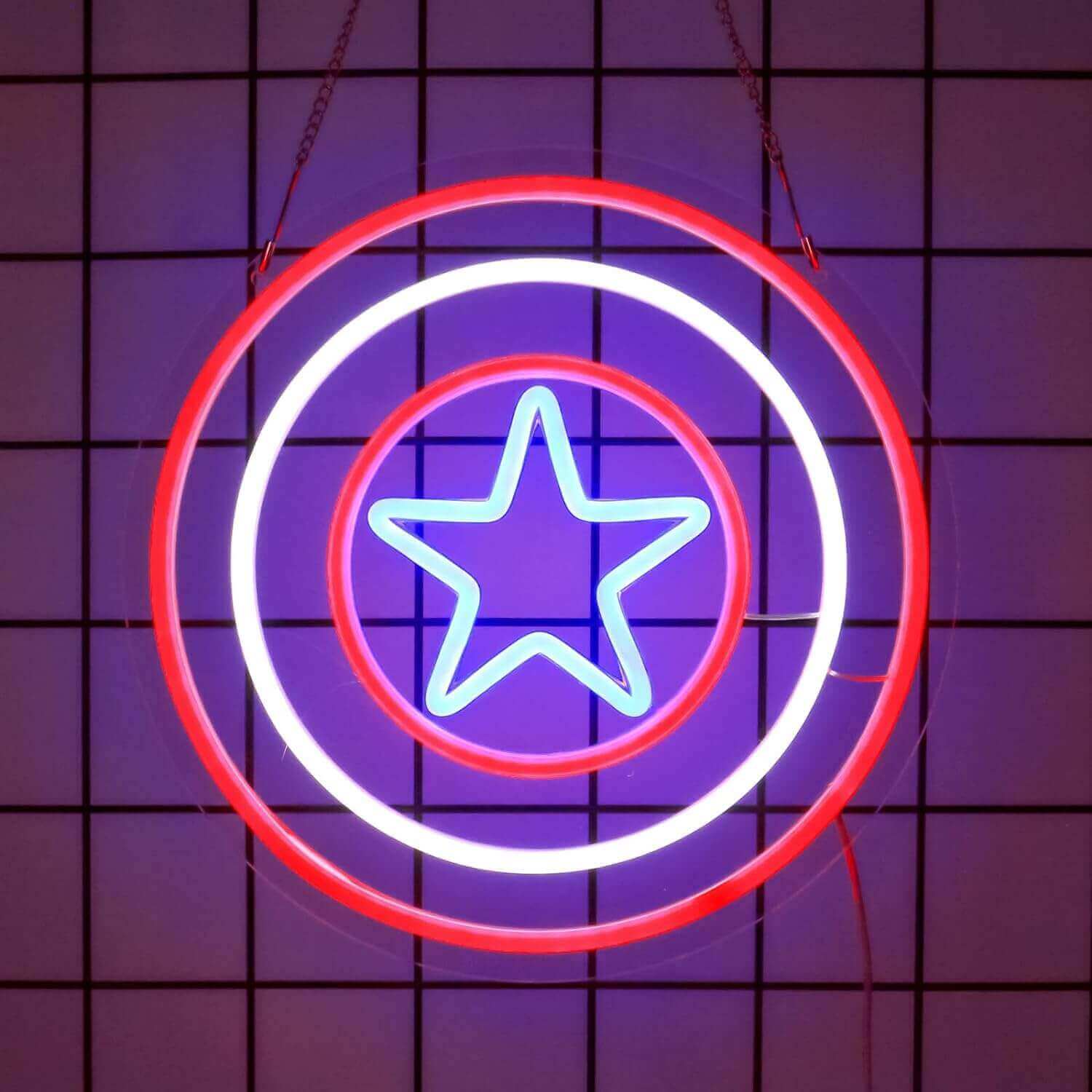 UponRay Shield Neon Sign