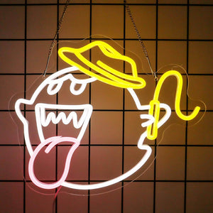Uponray King Boo Gaming Neon Sign