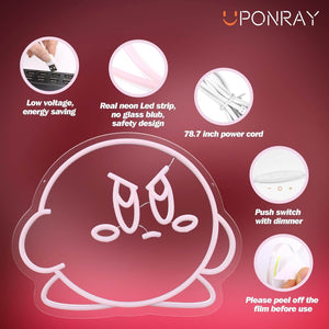 Uponray Kirby Neon Signs