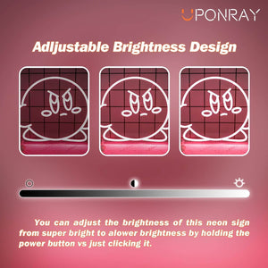 Uponray Kirby Neon Signs