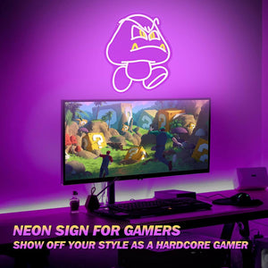 Uponray Mario Villain Neon Signs