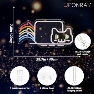 UponRay Shield Neon Sign