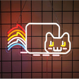 Rainbow Cat LED Neon Sign