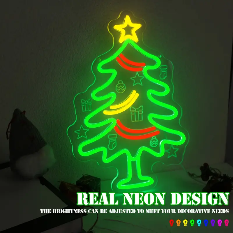 Christmas Tree LED Neon Sign
