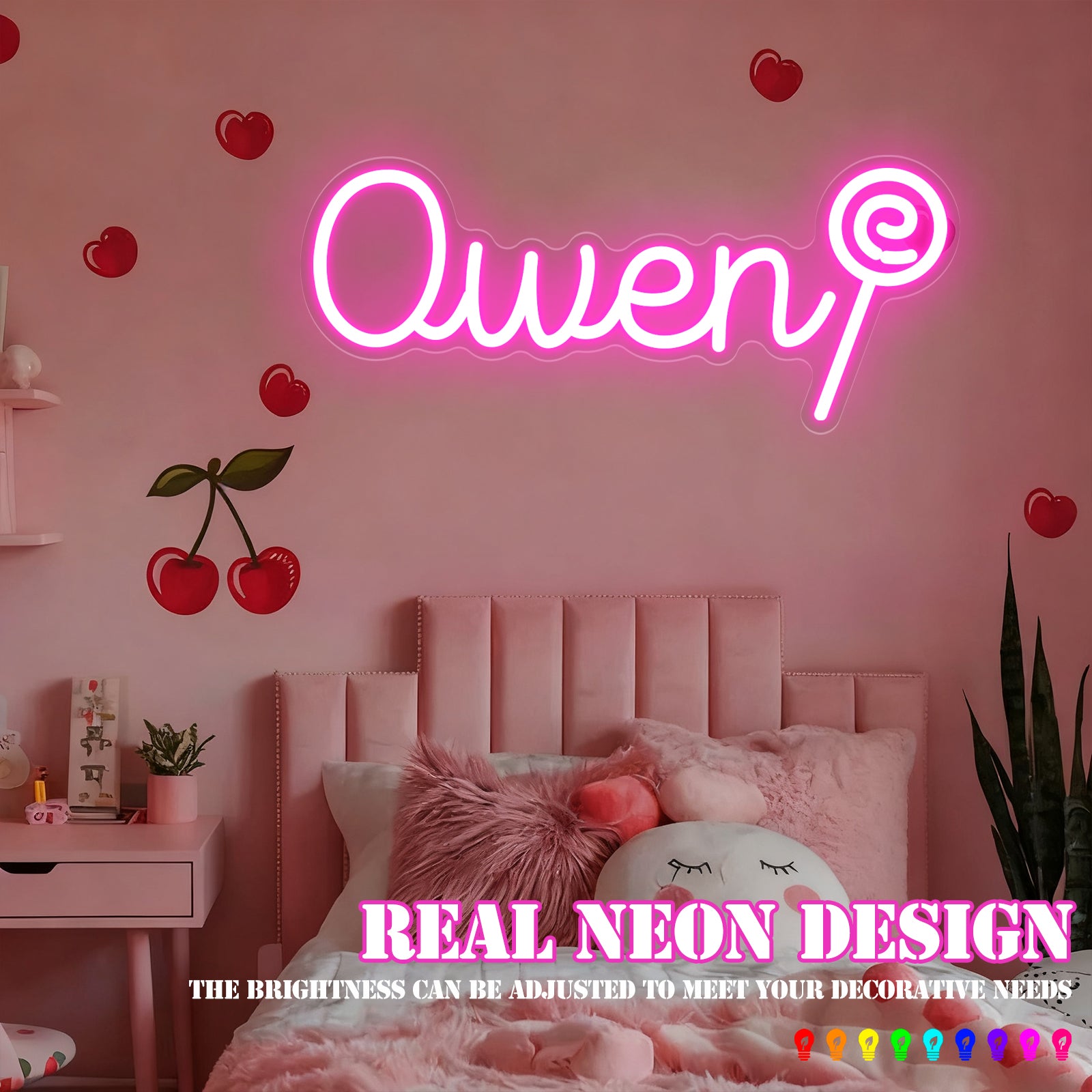 Custom Lollipop Neon Sign