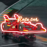 Custom UV Printed Hamilton Racing Car Neon Sign