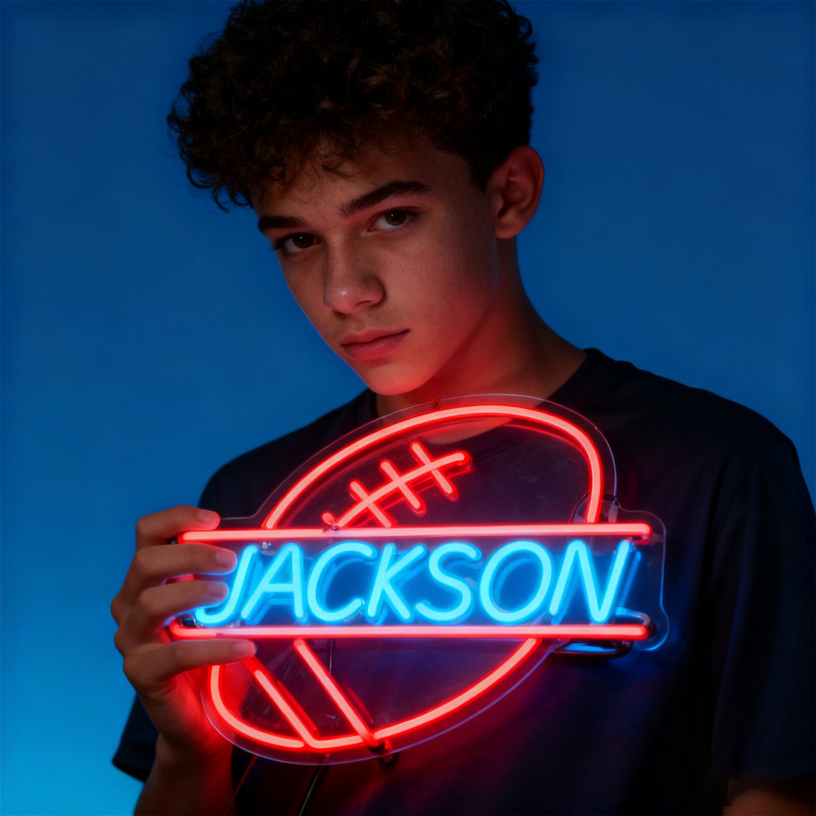 Custom Football Neon Sign