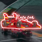 Custom UV Printed Hamilton Racing Car Neon Sign
