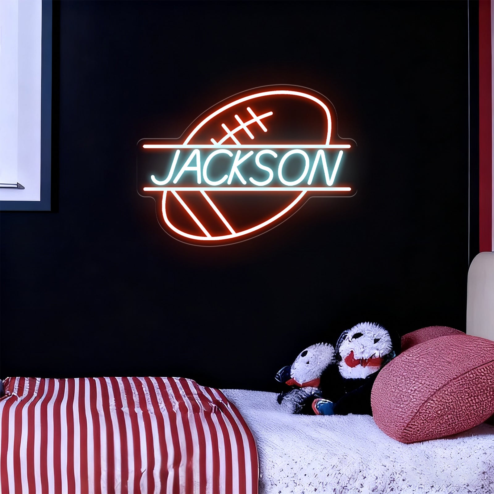 Custom Football Neon Sign