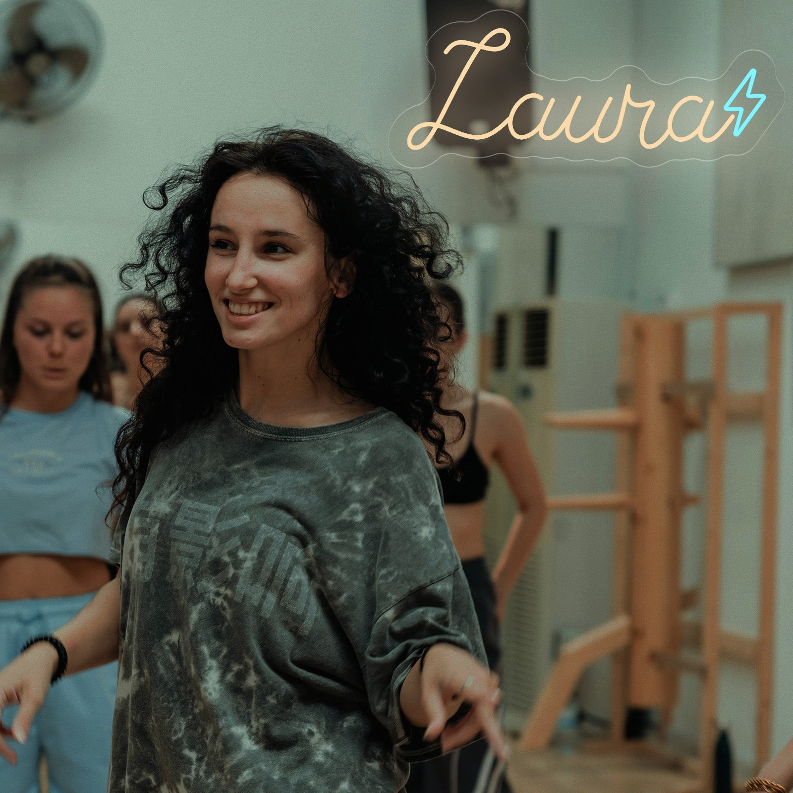 Custom Name Neon Sign with Lightning Bolt