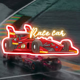 Custom UV Printed Hamilton Racing Car Neon Sign