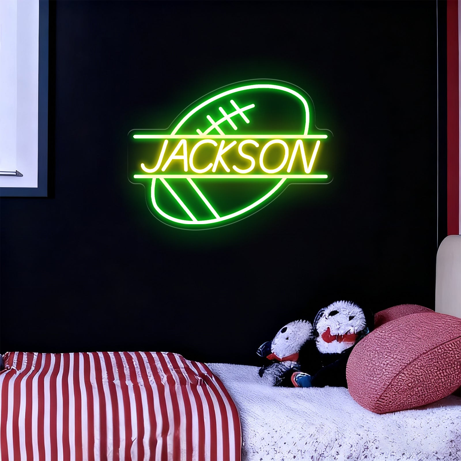 Custom Football Neon Sign
