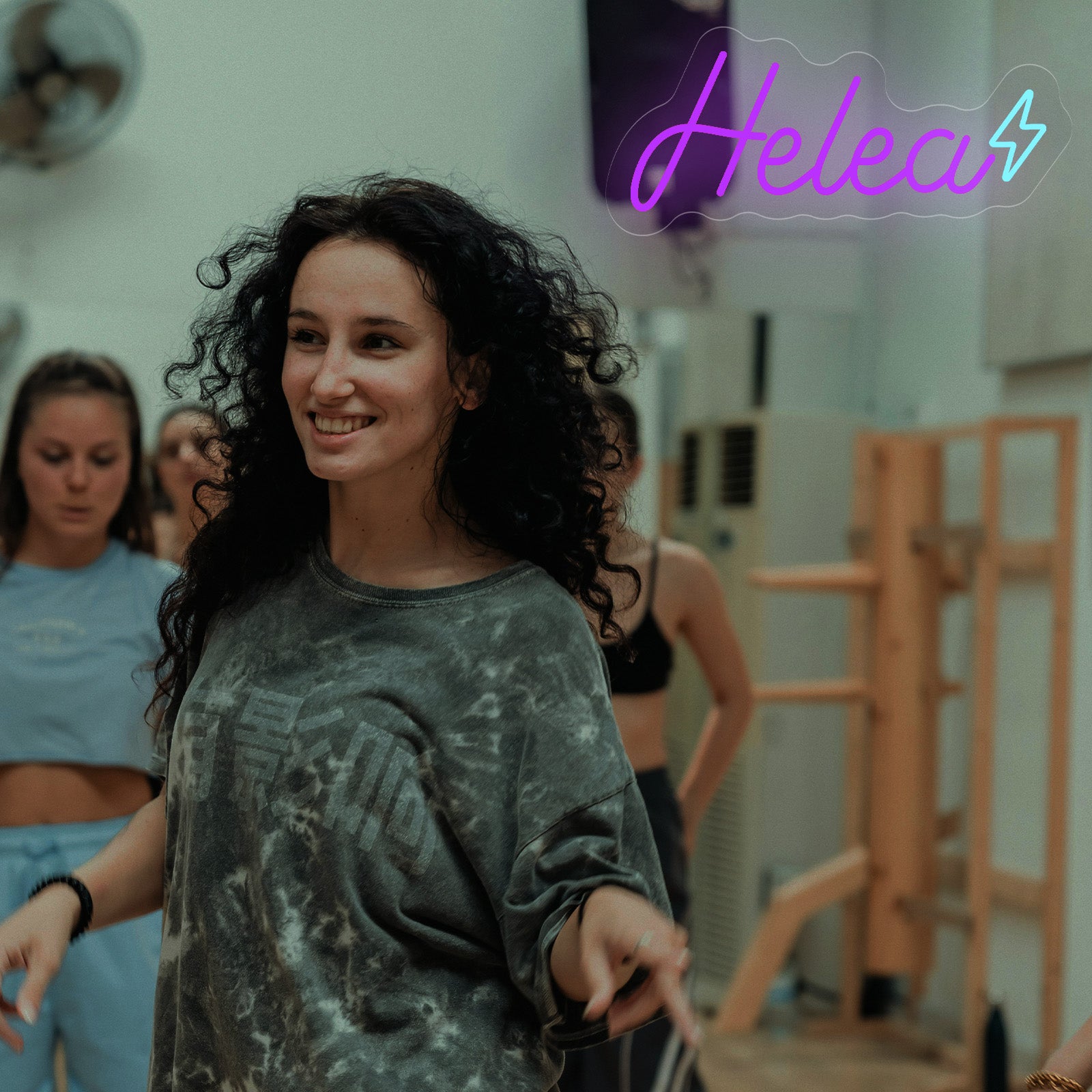 Custom Name Neon Sign with Lightning Bolt