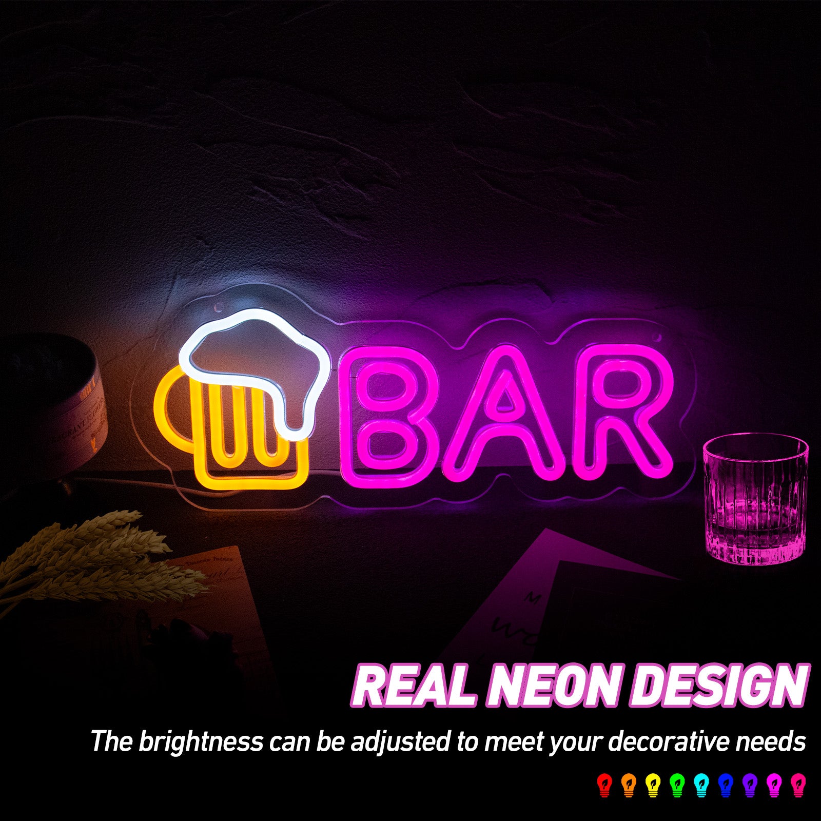Bar LED Neon Sign