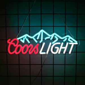 UponRay Coors Light Neon Sign