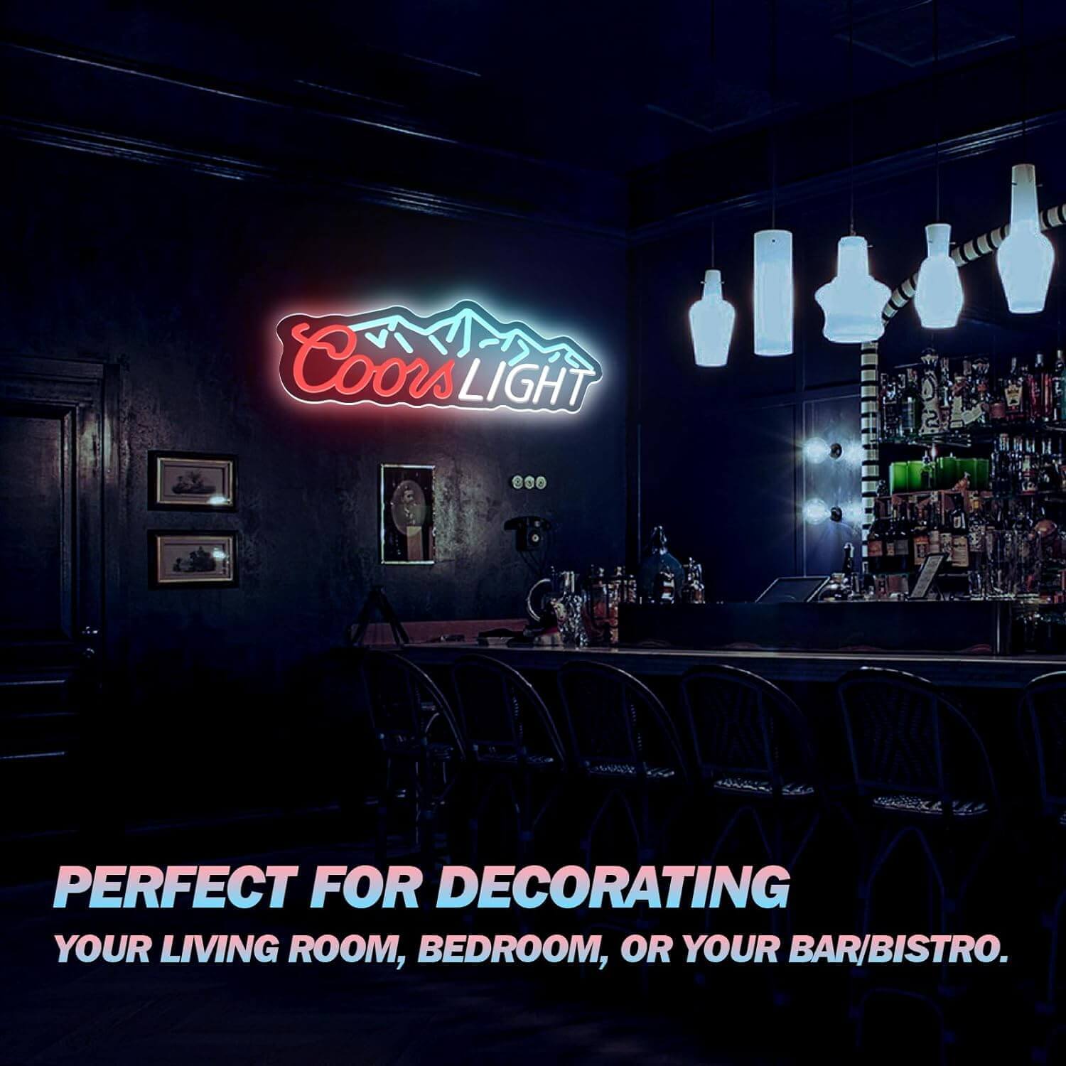 UponRay Coors Light Neon Sign