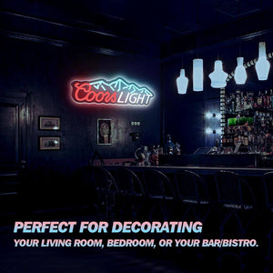 UponRay Coors Light Neon Sign