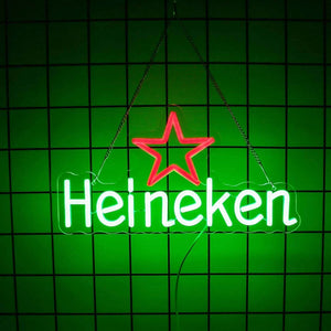 UponRay Heineken Light Neon Sign