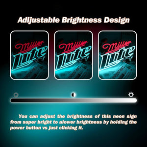 UponRay Miller Lite Light Neon Sign