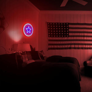 UponRay Shield Neon Sign