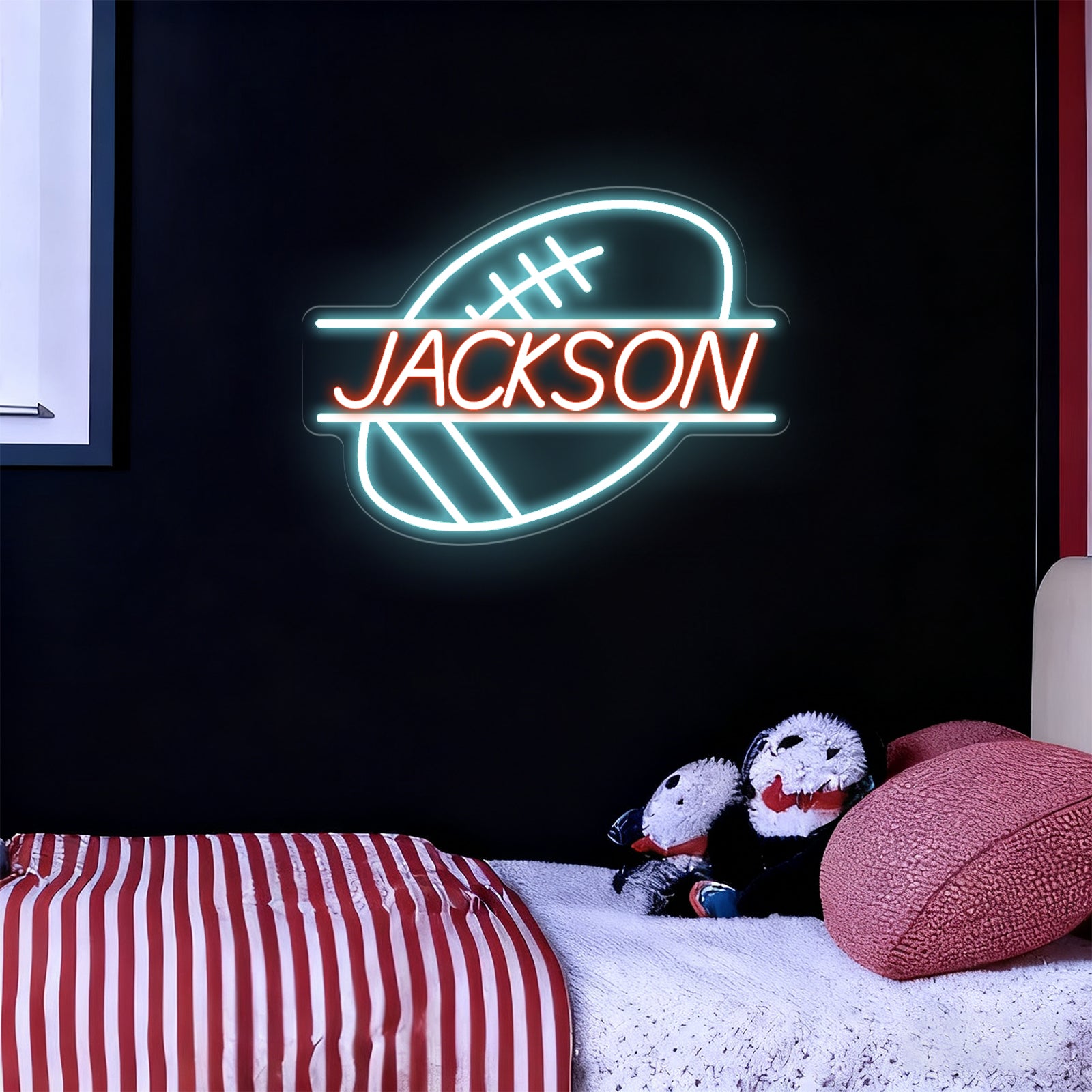 Custom Football Neon Sign