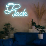 Custom Cowboy Hat Neon Sign