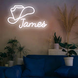 Custom Cowboy Hat Neon Sign