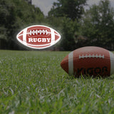 Custom Rugby Neon Sign with Text