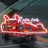 Custom UV Printed Hamilton Racing Car Neon Sign