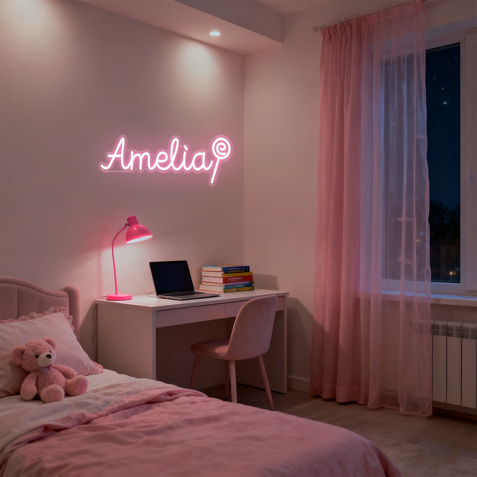 Custom Lollipop Neon Sign