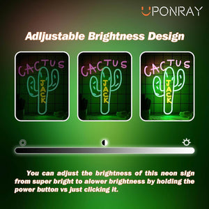 Uponray Cactus Jack Neon Sign 1
