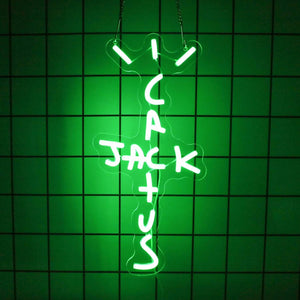 Uponray Cactus Jack Neon Sign 2